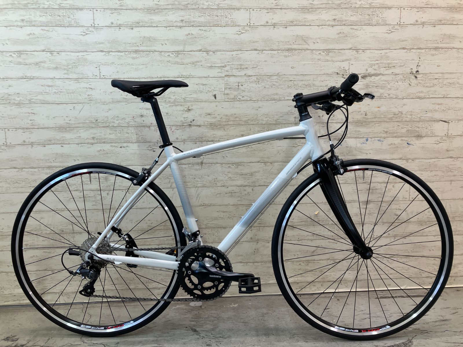 値下げ大特価!! 極上品!! ANCHOR RL3 FLAT 2024 BRIDGESTONE SHIMANO CLARIS size:49 2×8s 165-179cm ブリヂストン アンカー アルミ フラットバー ロードバイク