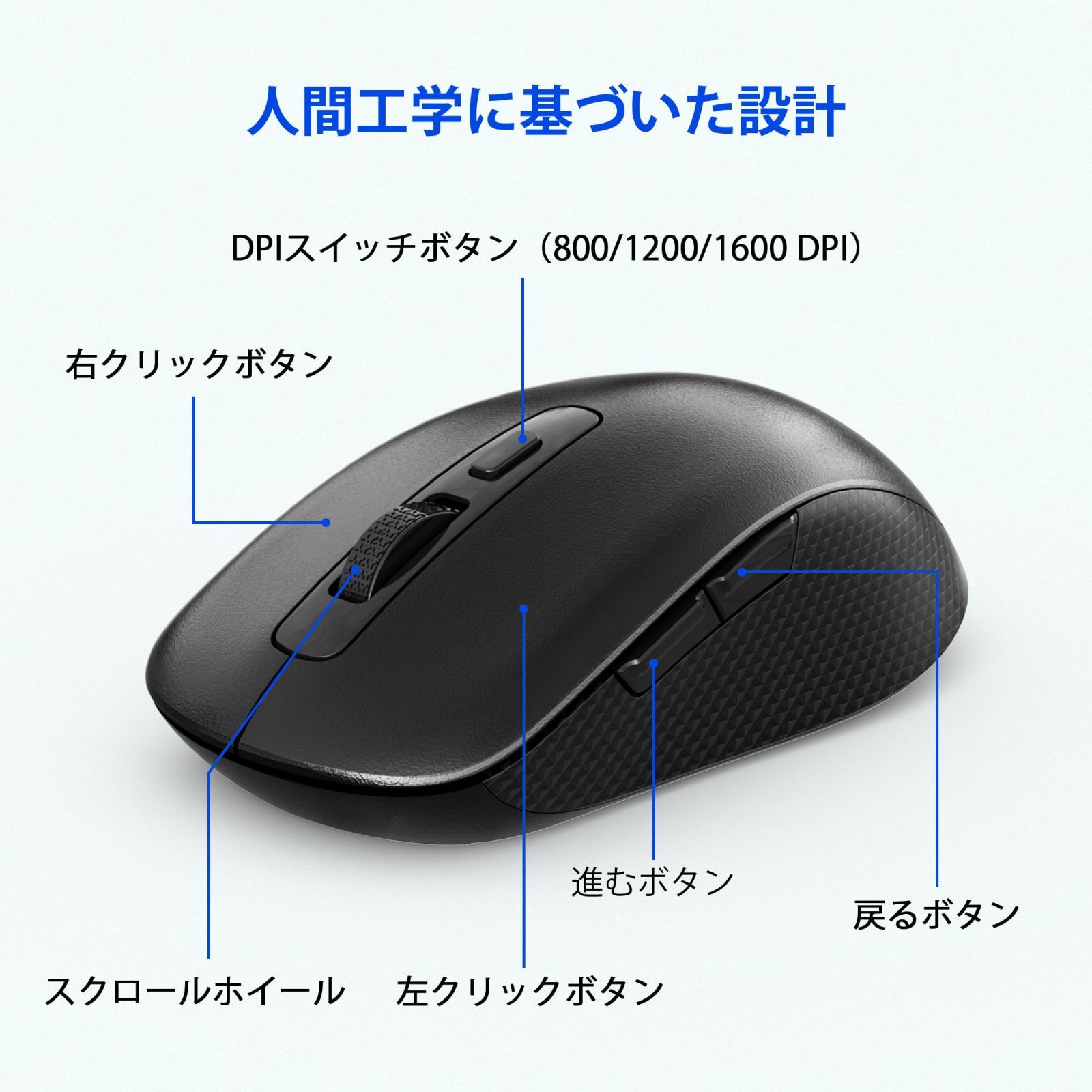 数量限定】マウスセット、19キー2.4G 数字テンキー＆ 800/1200/1600 DPI テンキー マウス セット 小型 持ち運び USB接続  ワイヤレス 無線 テンキー マウスセット -ただ一つのUSBポートを使って、数字入力キーパッド＆マウスもに接続 - メルカリ