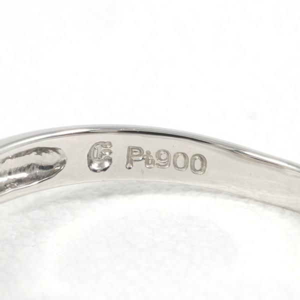 エステール PT900 リング 指輪 5号 ダイヤ 0.09 総重量約1.9g - メルカリ