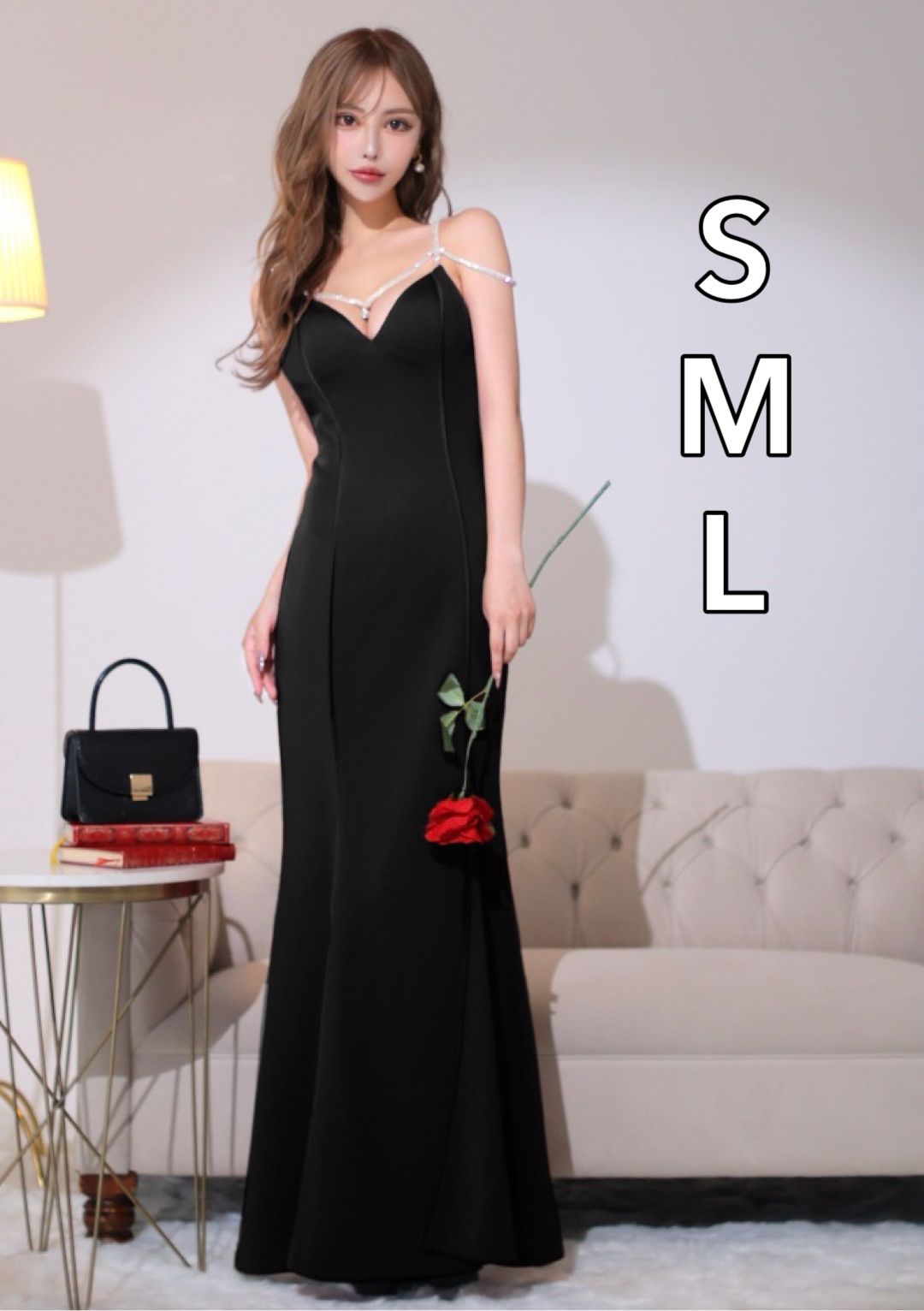 ブラック [GL3507-2311] 【ROBE de FLEURS Glossy/ローブ・ド
