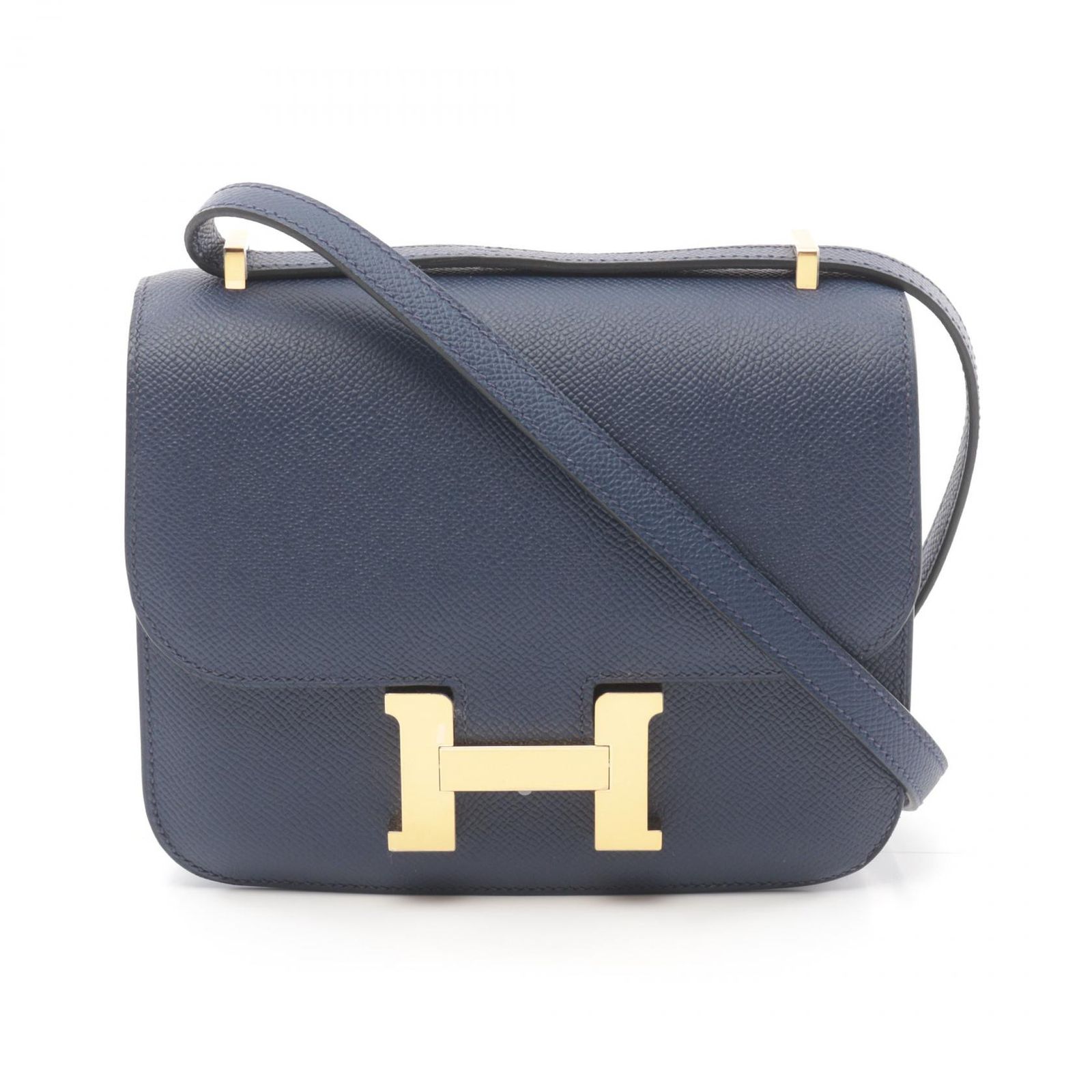 エルメス HERMES ショルダーバッグ コンスタンス3 ミニ ブルーネイビー