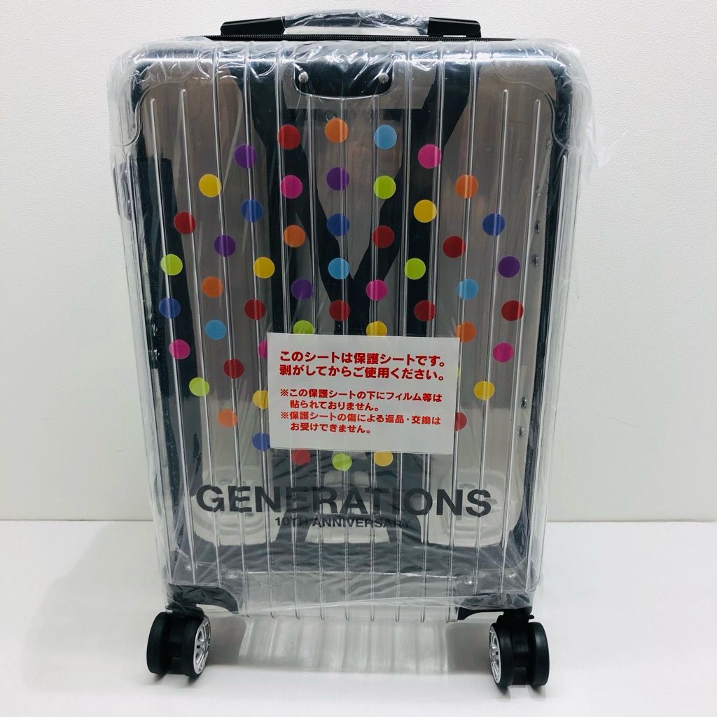 GENERATIONSエンタメ一番くじ クリアキャリーバック