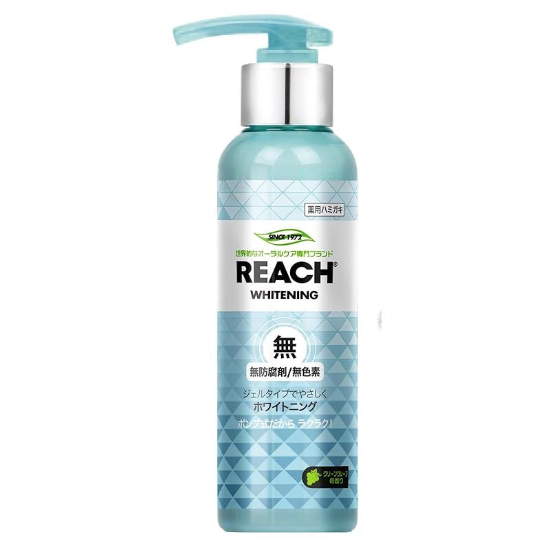 リーチ 歯みがきポンプ式(グリーングレープの香り)180g