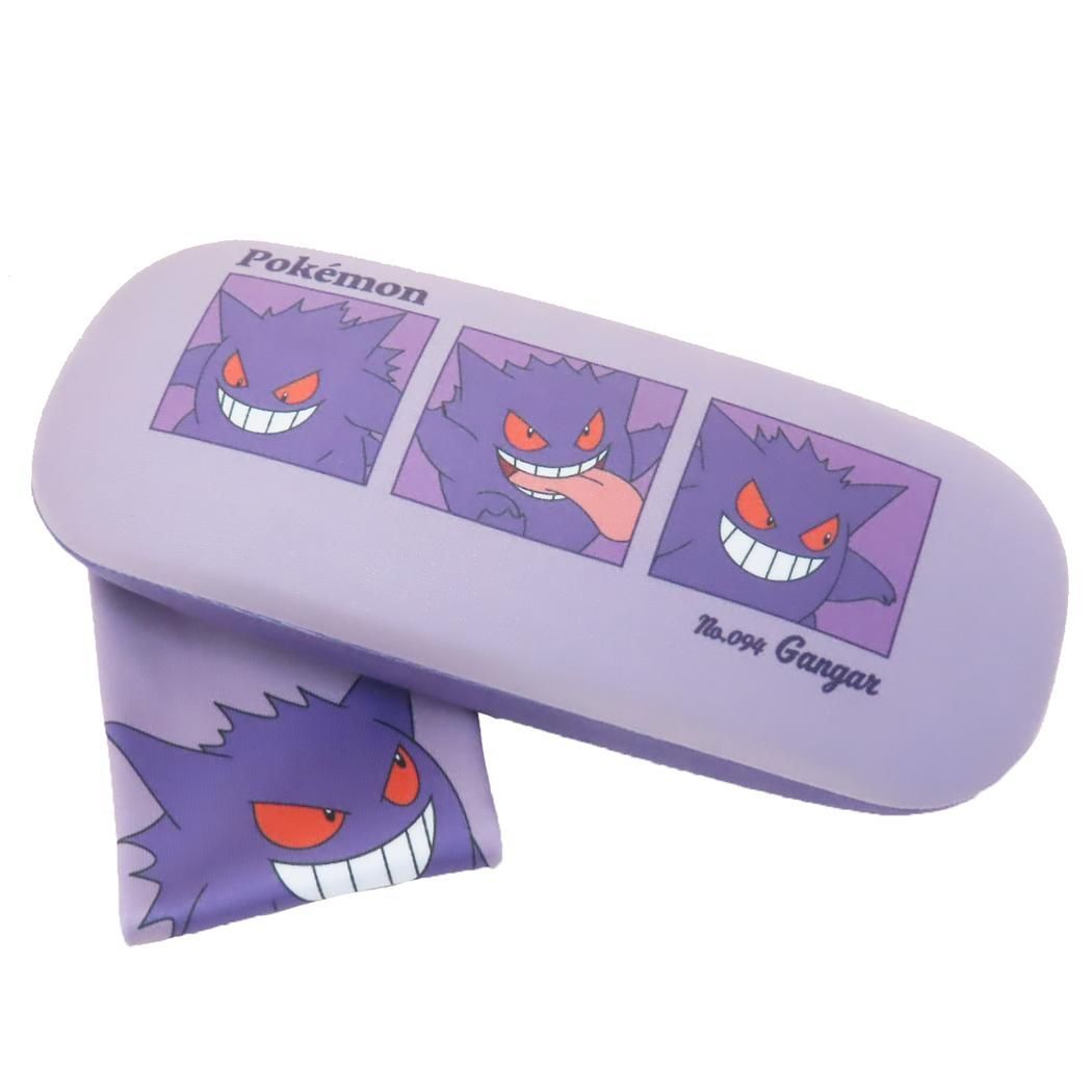 ポケットモンスター 眼鏡ケース クロス付きメガネケース ゲンガー