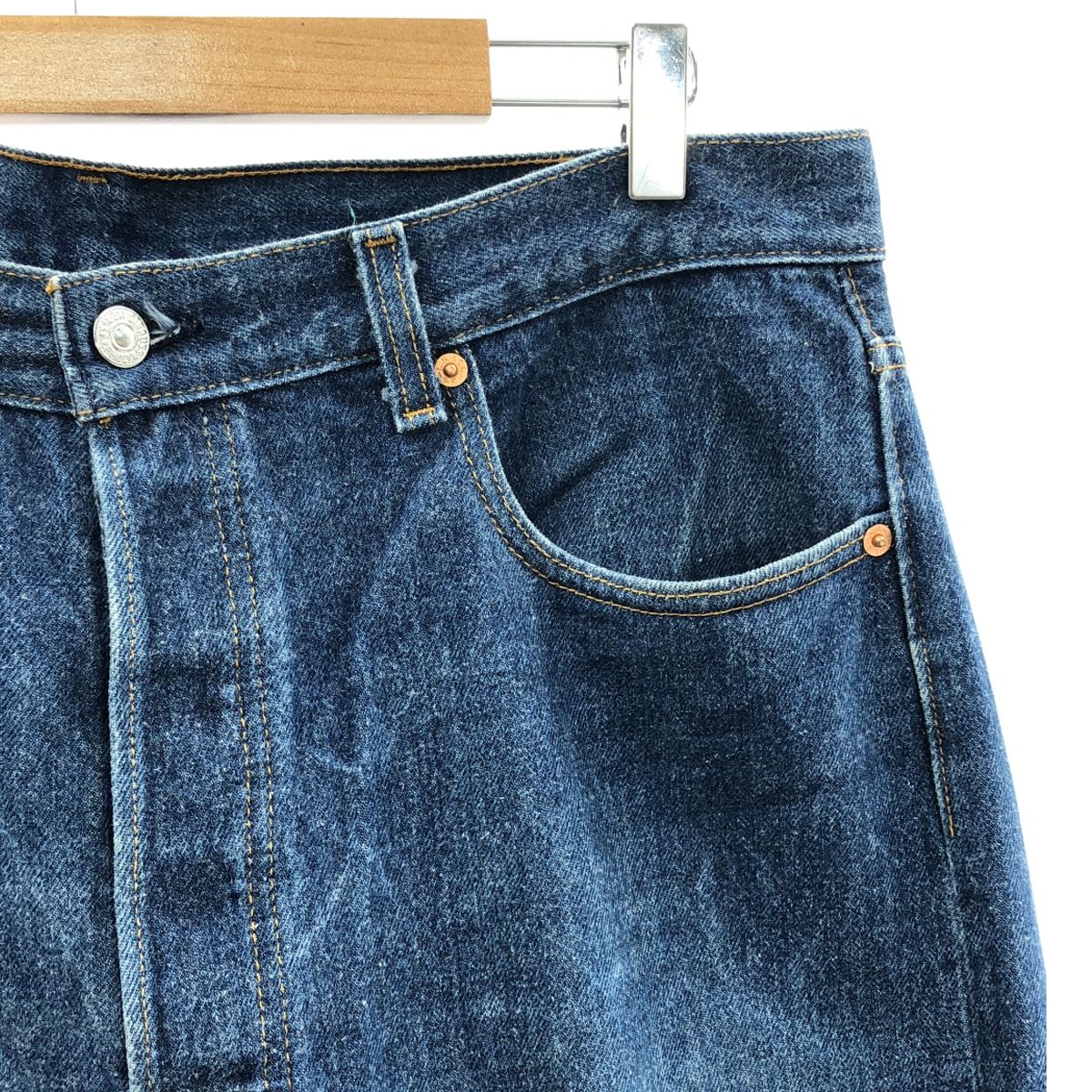 Levi's 501XX デニムパンツ W46 L30 MADE IN USA製 LEVI'S 501xx デニムパンツ インディゴ W30×L36