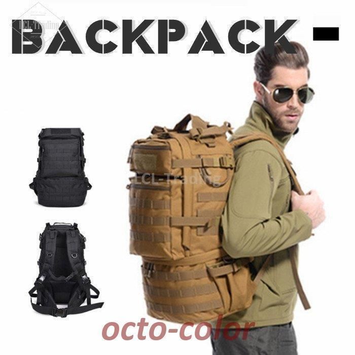 バックパック 多機能 登山 リュック 50L 大容量 登山用バッグ 軽量 高通気性 リュックサック 男女兼用 バックパック レディース メンズ用 Rucksack