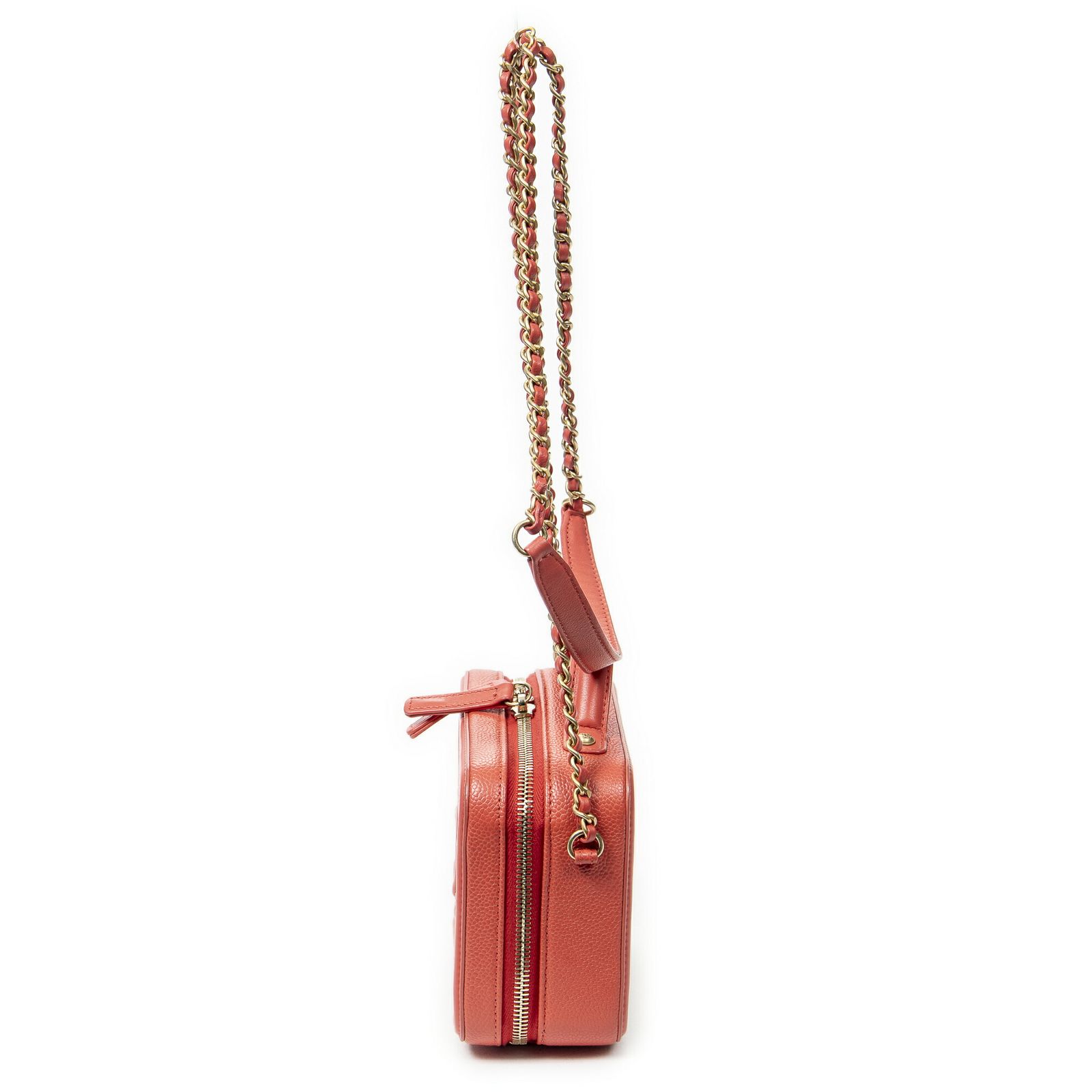 CHANEL シャネル スモール CC フィリグリー バニティ ケース