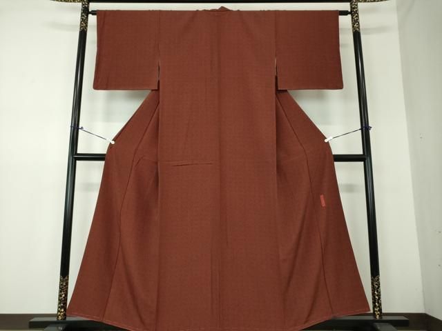 平和屋着物○重要無形文化財 人間国宝 中村勇二郎 江戸小紋 古代菊