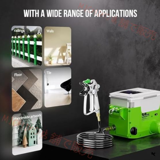 HVLPペイントスプレーウォールスプレーガン 2