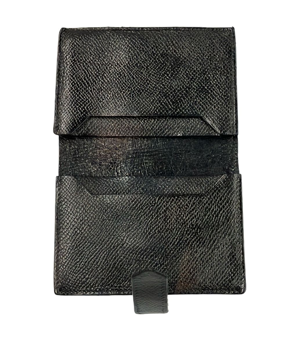 エルメス カードケース ▫︎L刻印 シルバー金具 べアン ユニセックス  