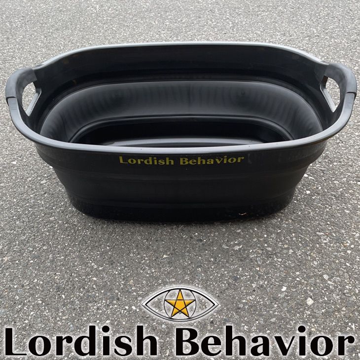 Lordish Behavior =LB=：ウエットスーツ着替え用 折りたたみ バケツ