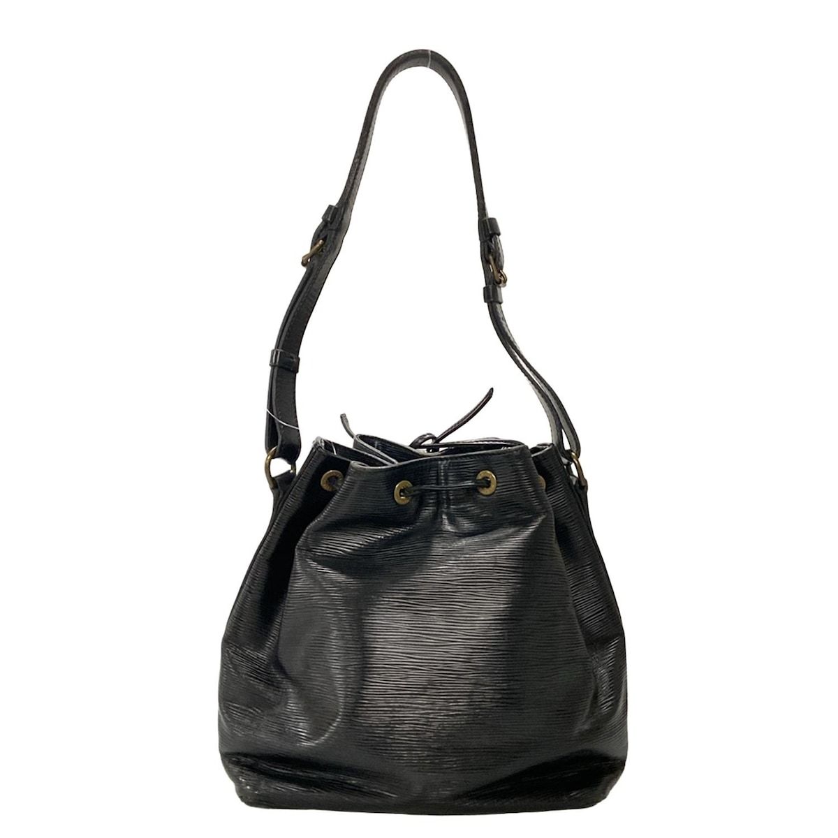 【鑑定済】ルイヴィトン　エピ　プチノエ　ショルダーバッグ　ハンドバッグ　ノワール LOUIS VUITTON(ルイヴィトン) ショルダーバッグ エピ プチノエ