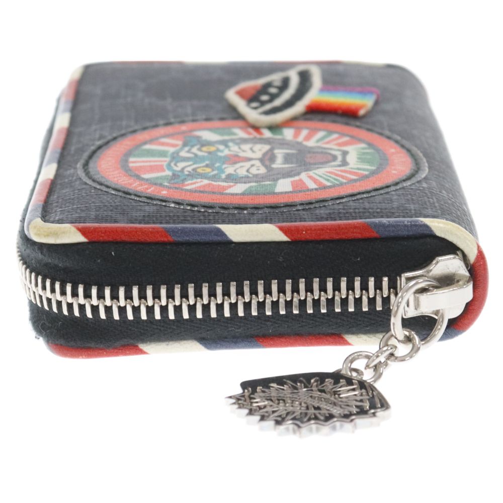 GUCCI (グッチ) ナイトクーリエ GGスプリーム ラウンドジップ