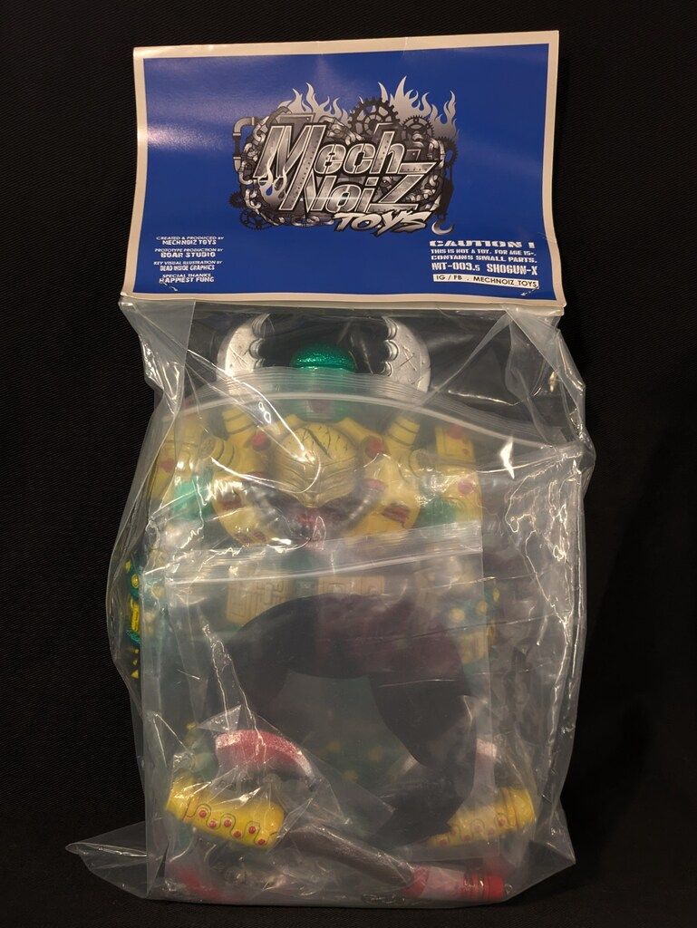 Mechnoiz Toys SHOGUN-X ゴッド・オブ・スチール　ソフビ Mechnoiz Toys SHOGUN-X ゴッド・オブ・スチール ソフビ