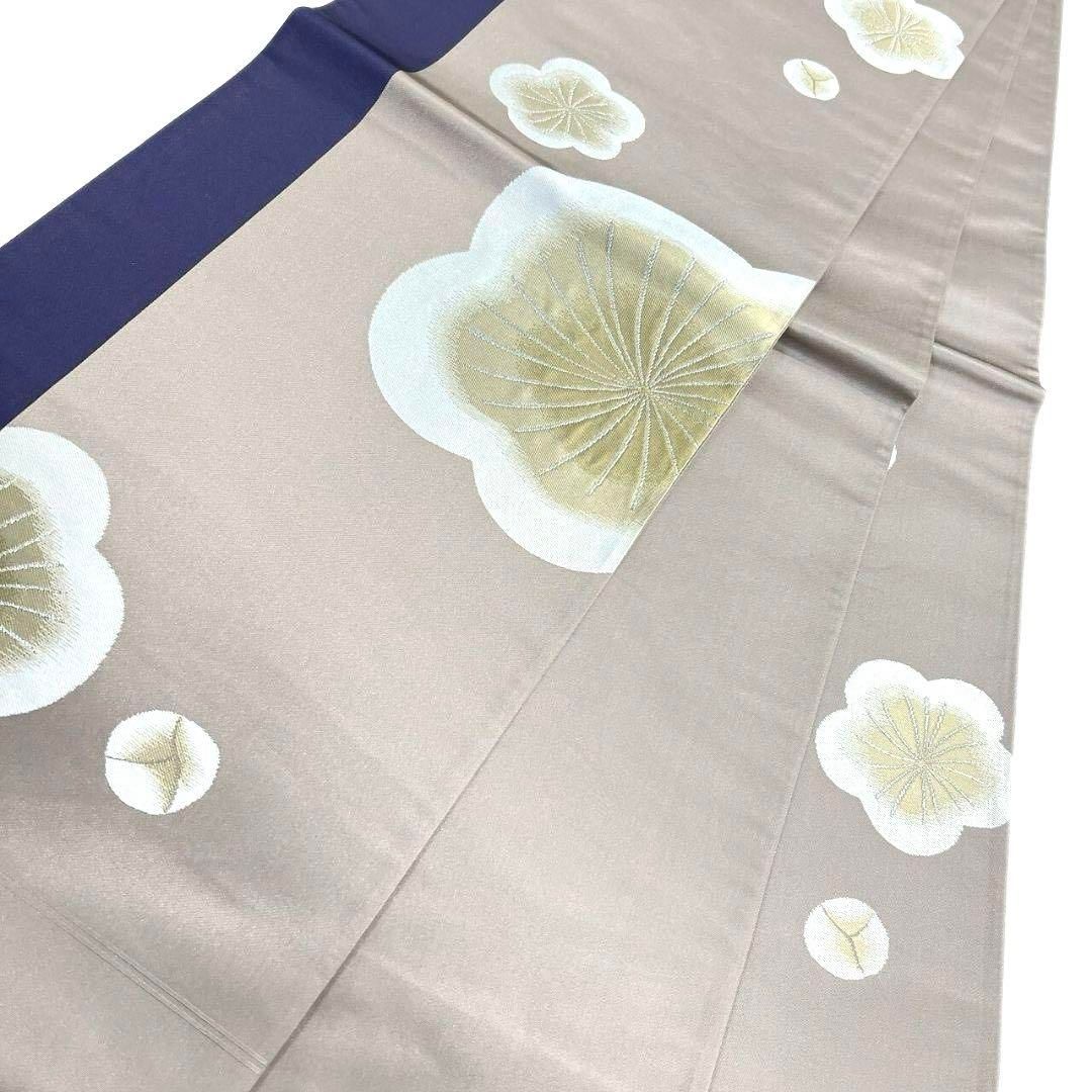 ジュサブロー 梅花 銀糸 金糸 袋帯 着物 034a p - メルカリ