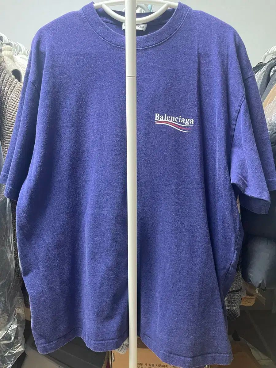 BALENCIAGA バレンシアガ ウェーブロゴ 半袖 s
