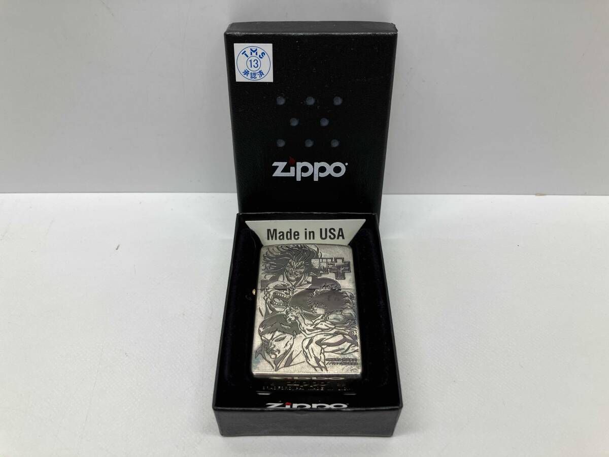 ZIPPO ジッポー両面  花山薫　侠客立ち おとこだち　バキ　グラップラー刃牙 ZIPPO ジッポー両面 花山薫 侠客立ち おとこだち バキ