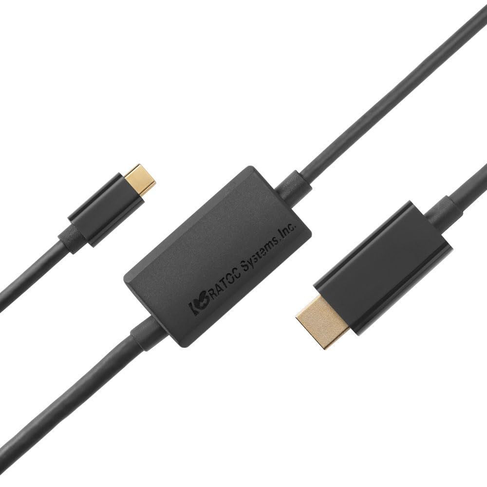 【豊富な，セール】 【新着商品】変換ケーブル HDMI to RS-UCHD4K60-1MA Type-C USB ラトックシステム その他
