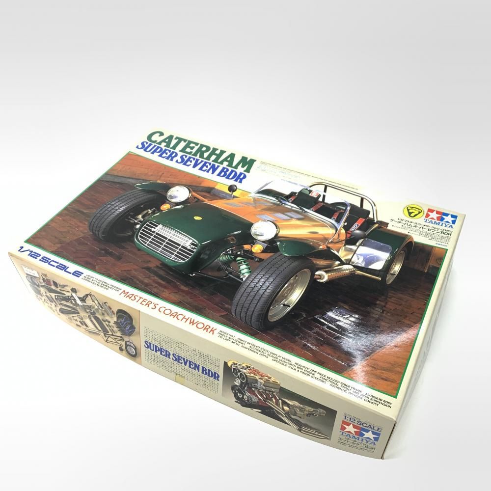 【中古】ｿﾉﾀﾌﾟS）箱傷み)タミヤ 1/12 ケーターハム スーパーセブン BDR 「マスターズコーチワークシリーズ No.1」[10]
