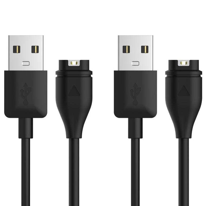 Caricatore Garmin Con Cavo 1,2m E 2 Adattatori USB-C – Angolo Retto, Tappi Antipolvere Inclusi, Per Fenix, Forerunner, Venu, Instinct E Altri