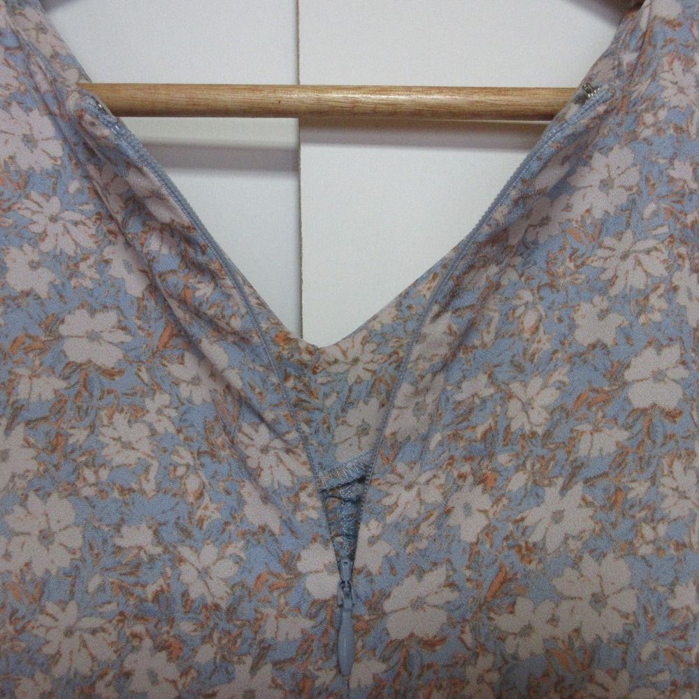 celford フラワープリント ロングドレス サイズ38 CELFORD（セルフォード） フラワープリントフレアワンピース