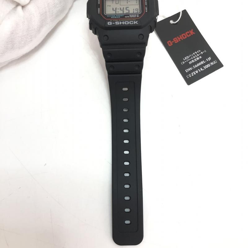 中古】G-SHOCK DW-5600RL-1JF CASIO ジーショック カシオ Iconic