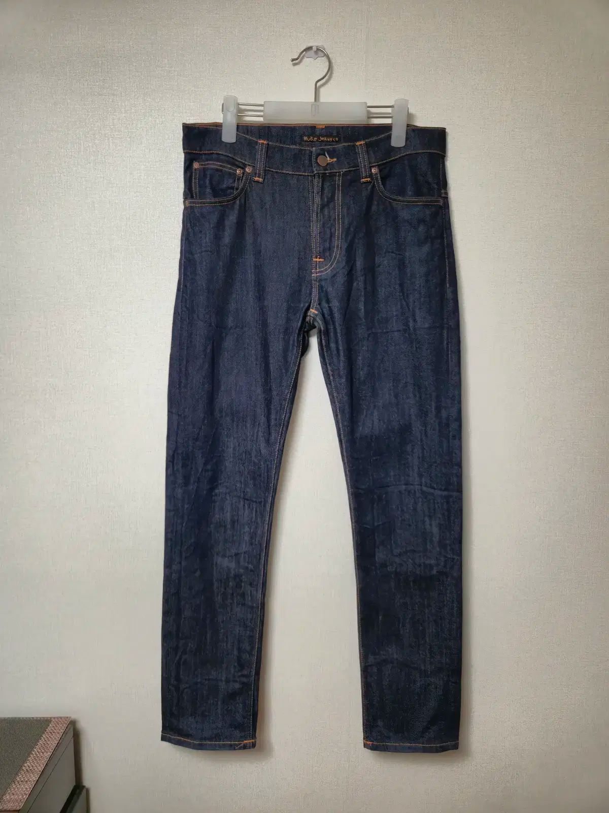 Nudie Jeans(ヌーディージーンズ) 細いピン ( Thin Finn ） Dry