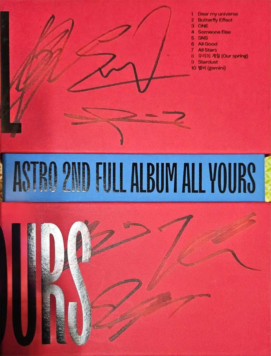 ASTRO アストロ　チャウヌ　サイン入りブックレット ASTRO アストロ チャウヌ サイン入りブックレット CD ASTRO アストロ