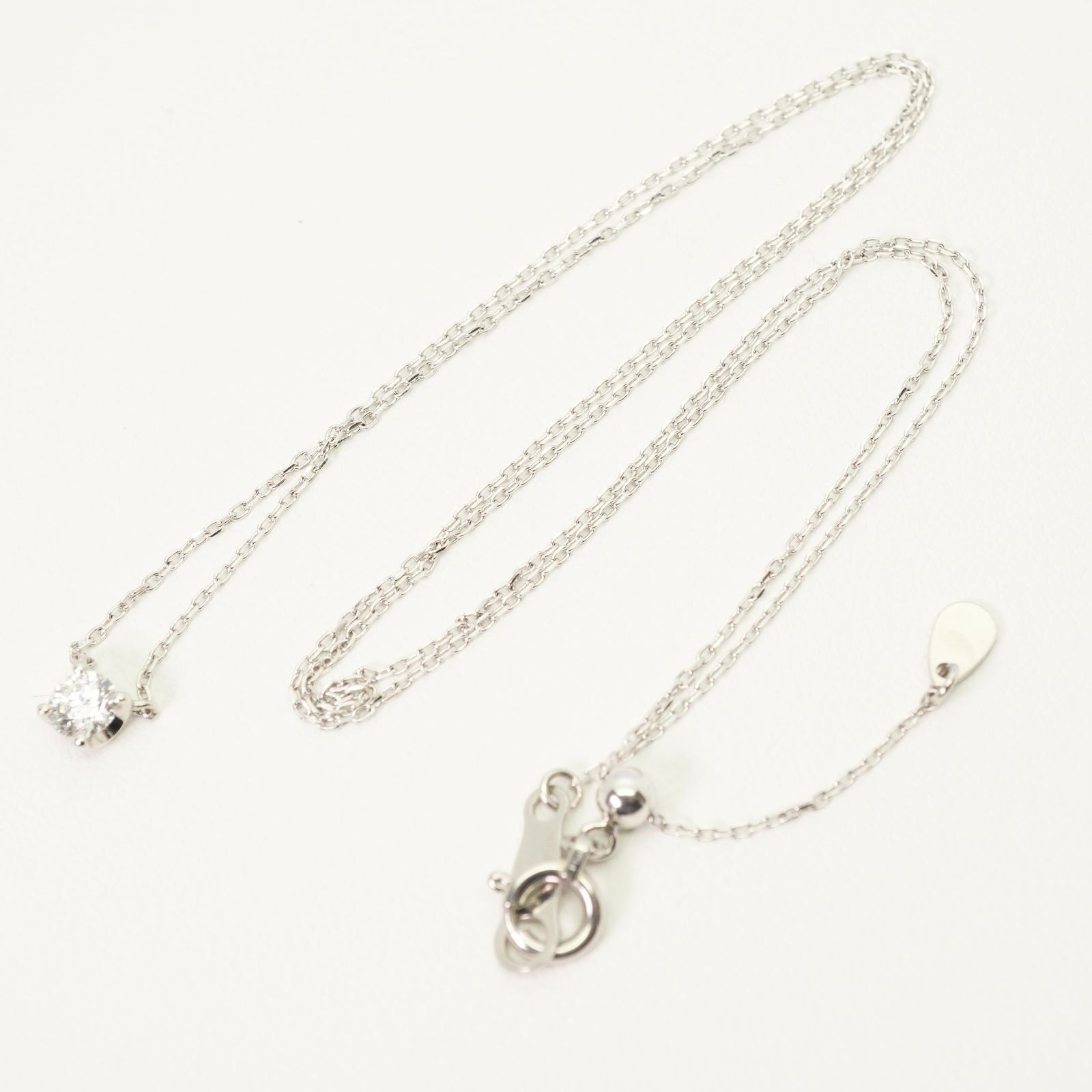 ヴァンドーム青山 キャトル ネックレス 0.27ct プラチナ/24-3765箱