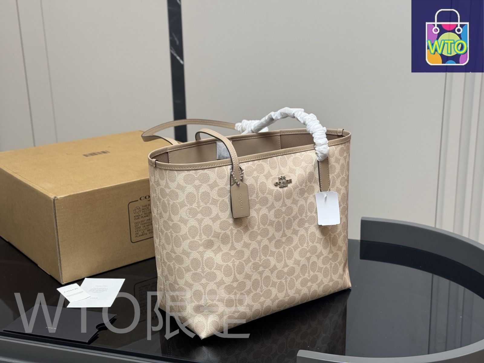 今日特価】Coach City Tote Bag・コーチ シティ トート バッグ