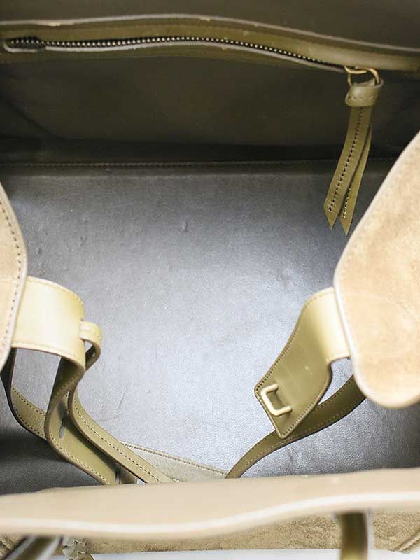 CELINE セリーヌ スエード ラゲージファントム トートバッグ