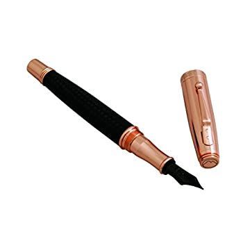 Monteverde Invincia Rose G with Black Carbon Fiber Fountain Pen MV40062 万年筆 並行輸入品