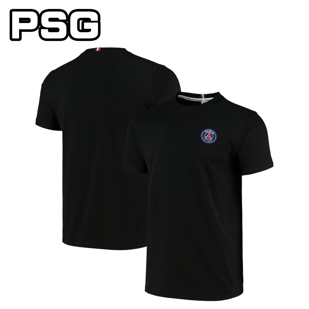 パリサンジェルマン Tシャツ PSG ESSENTIEL ブラック 半袖 クレスト 