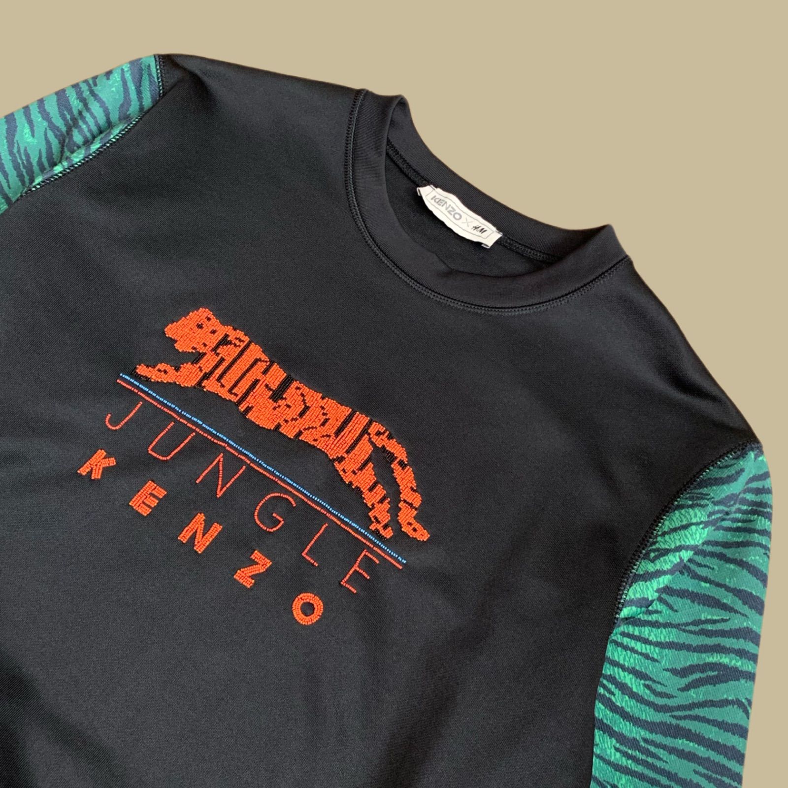 KENZO × H&M 袖ジップ ジャージスウェット - メルカリ