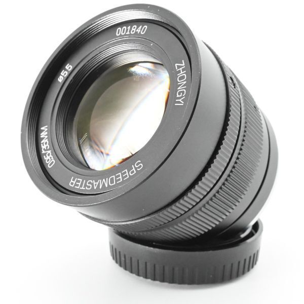 【新品級の極上美品/動作◎】中一光学 単焦点レンズ SPEEDMASTER 35mm F0.95 II