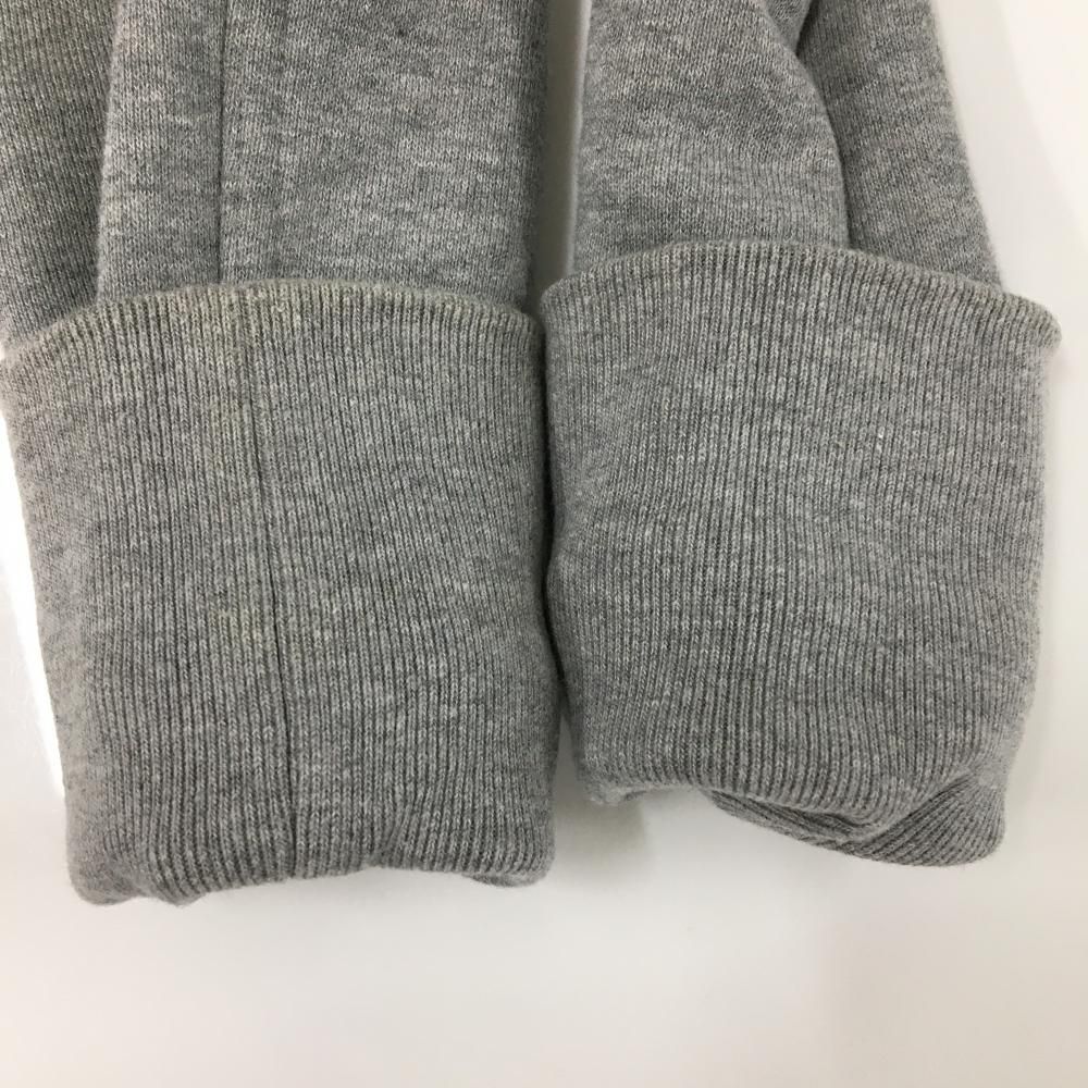 スウェットジップパーカー グレー