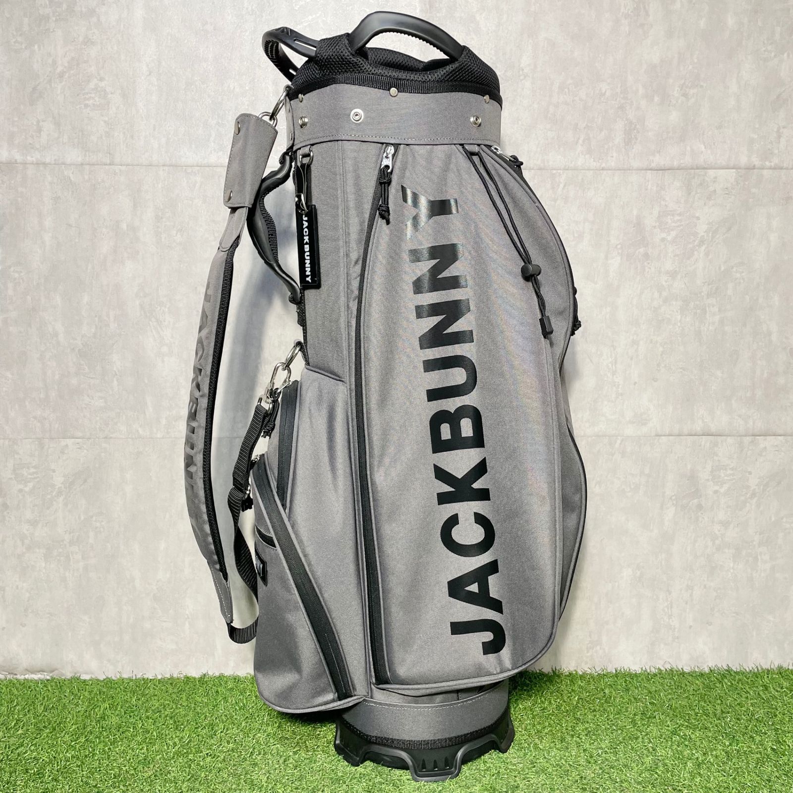 【極美品】ジャックバニー JACKBUNNY 2025モデル キャディバッグ JACKBUNNY ジャックバニー 2025年モデル キャディバッグ ゴルフバッグ