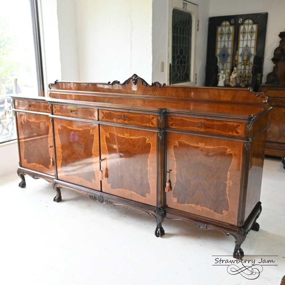 【引取限定】 L3610-10-2 フランスアンティーク サイドボード テレビ台 引取り限定】 L3610-10-2 フランスアンティーク サイドボード テレビ