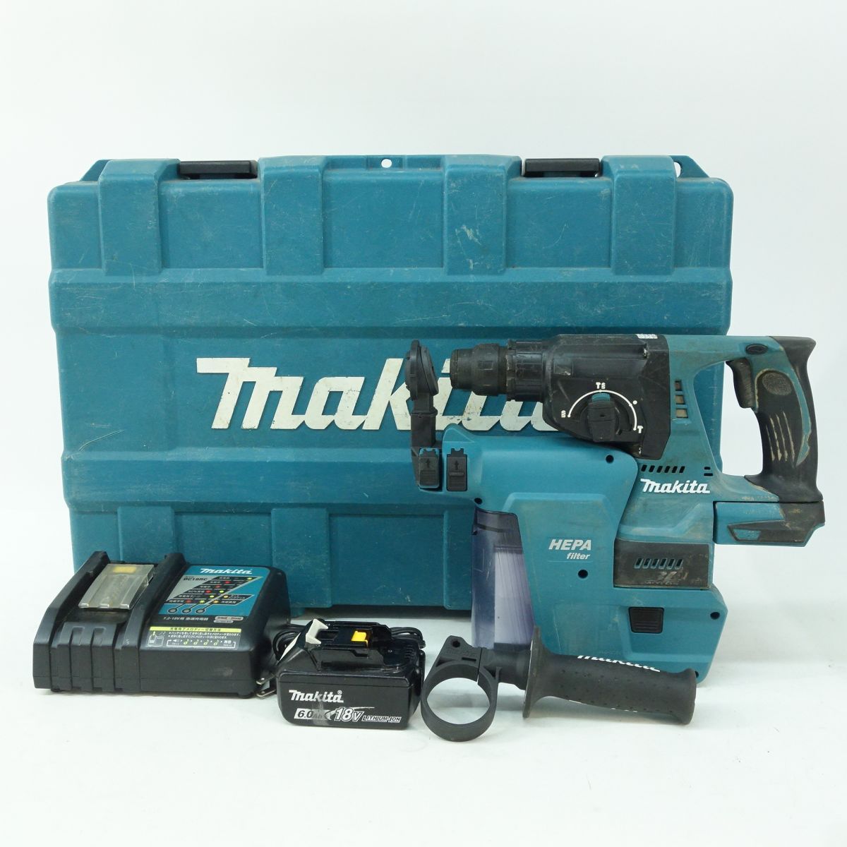 makita/マキタ 18V 24mm充電式ハンマドリル HR244D 集じんシステムDX01