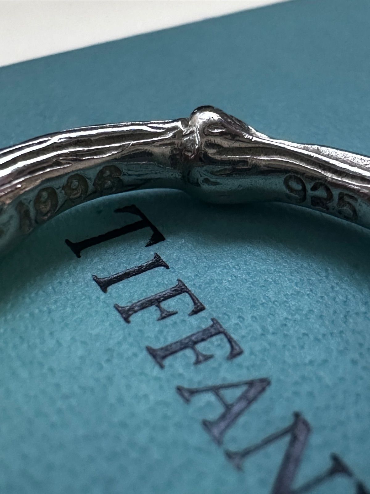 TIFFANY＆Co ティファニー バンブー フープ ピアス 片耳のみ約27㎜ TIFFANY&Co. バンブー フープピアス – Trip