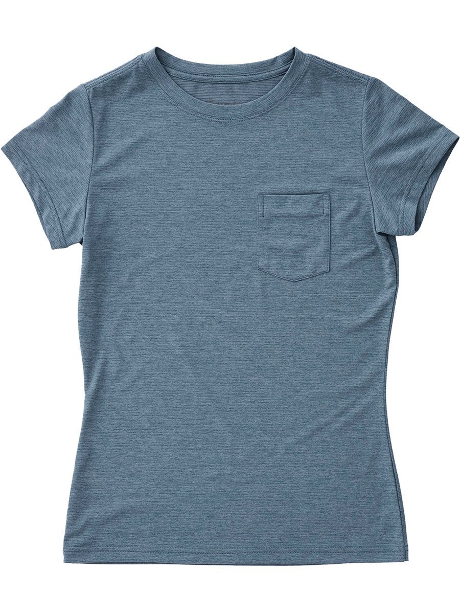 【新品】TetonBros.【女性用】Vapor Pocket Tee ティートンブロス ベイパーポケットティー カラー：blue