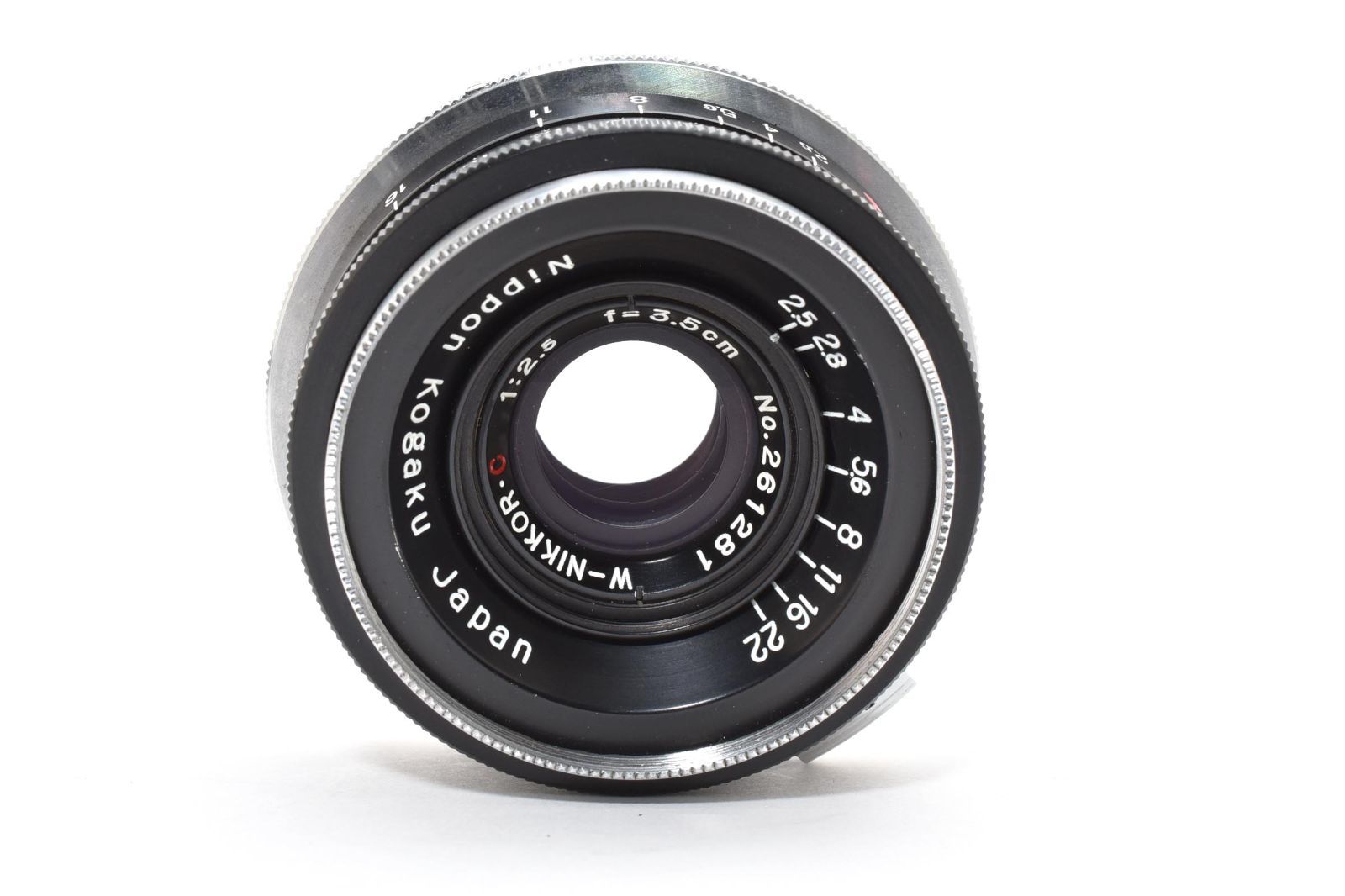 上品 日本光学 ニコン Nikon W NIKKOR C 3 5 cm 35 mm F 2 Sマウント LL 278 5783