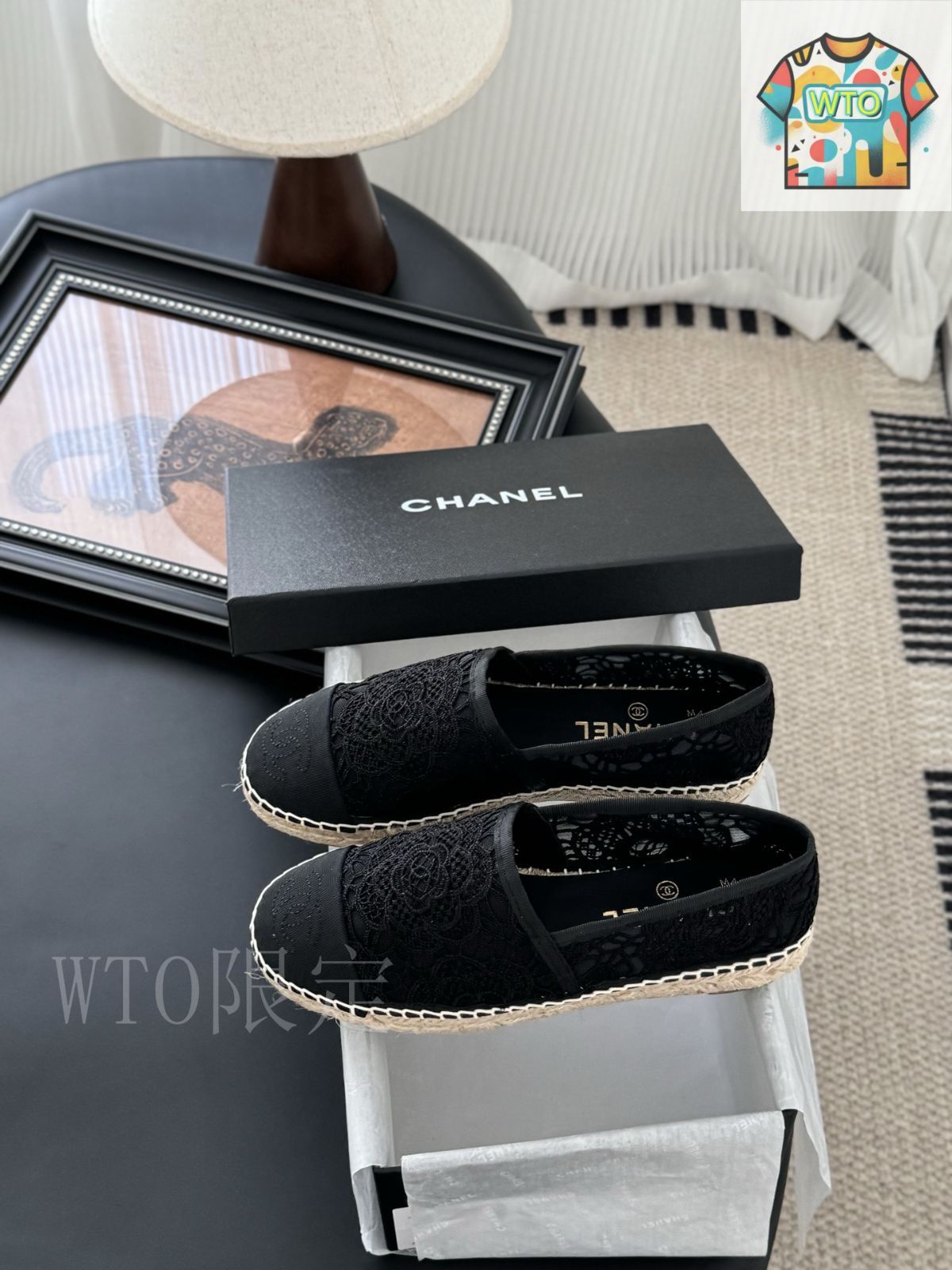 Chanel のエスパドリーユ09-AQ98 - メルカリ