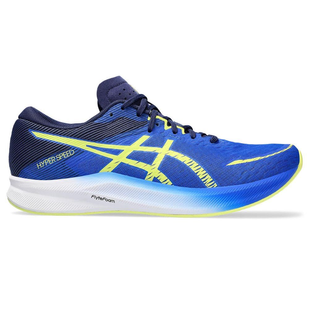 [アシックス] ランニングシューズ HYPER SPEED 3 メンズ [400(イリュージョンブルー/グローイエロー)] [27.5 cm 3E]