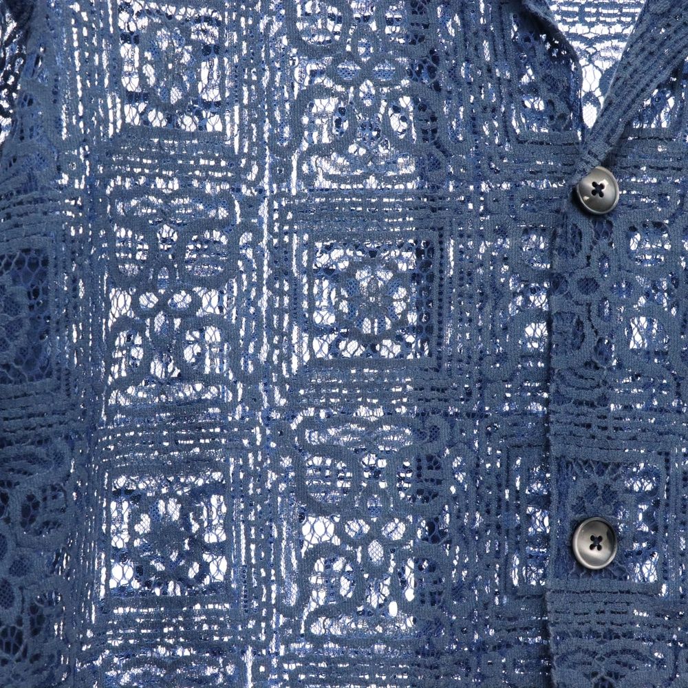 Needles (ニードルス) 23SS CABANA SHIRT カバナ レース コットン 半袖