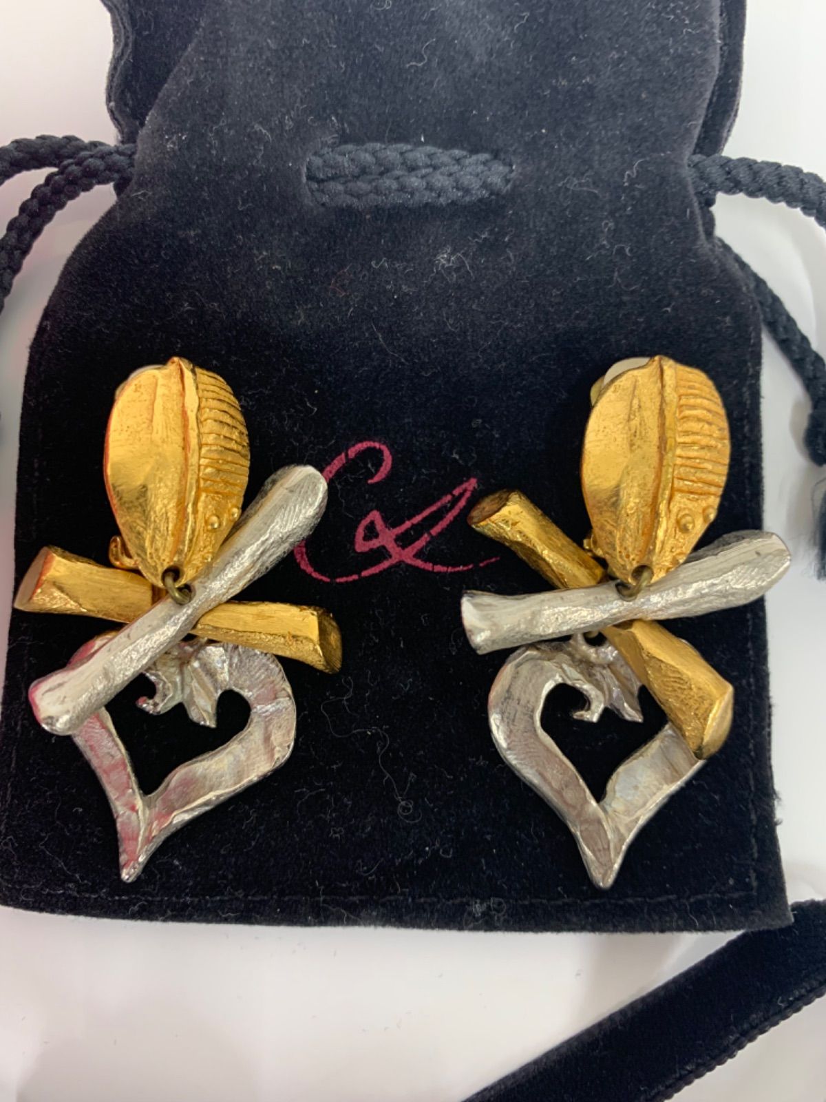 希少】クリスチャンラクロワ Christian Lacroix イヤリング 