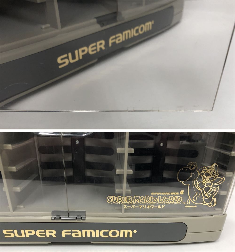 任天堂 NINTENDO スーパーファミコン カセットラック 収納棚 SFC【中古