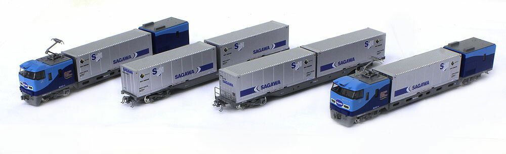 M250系 スーパーレールカーゴ(U50Aコンテナ積載) 基本セット(4両