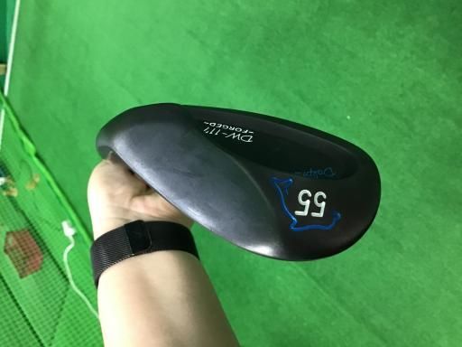 中古】 キャスコ Dolphin wedge DW-117 FORGED 55° ウェッジ WG