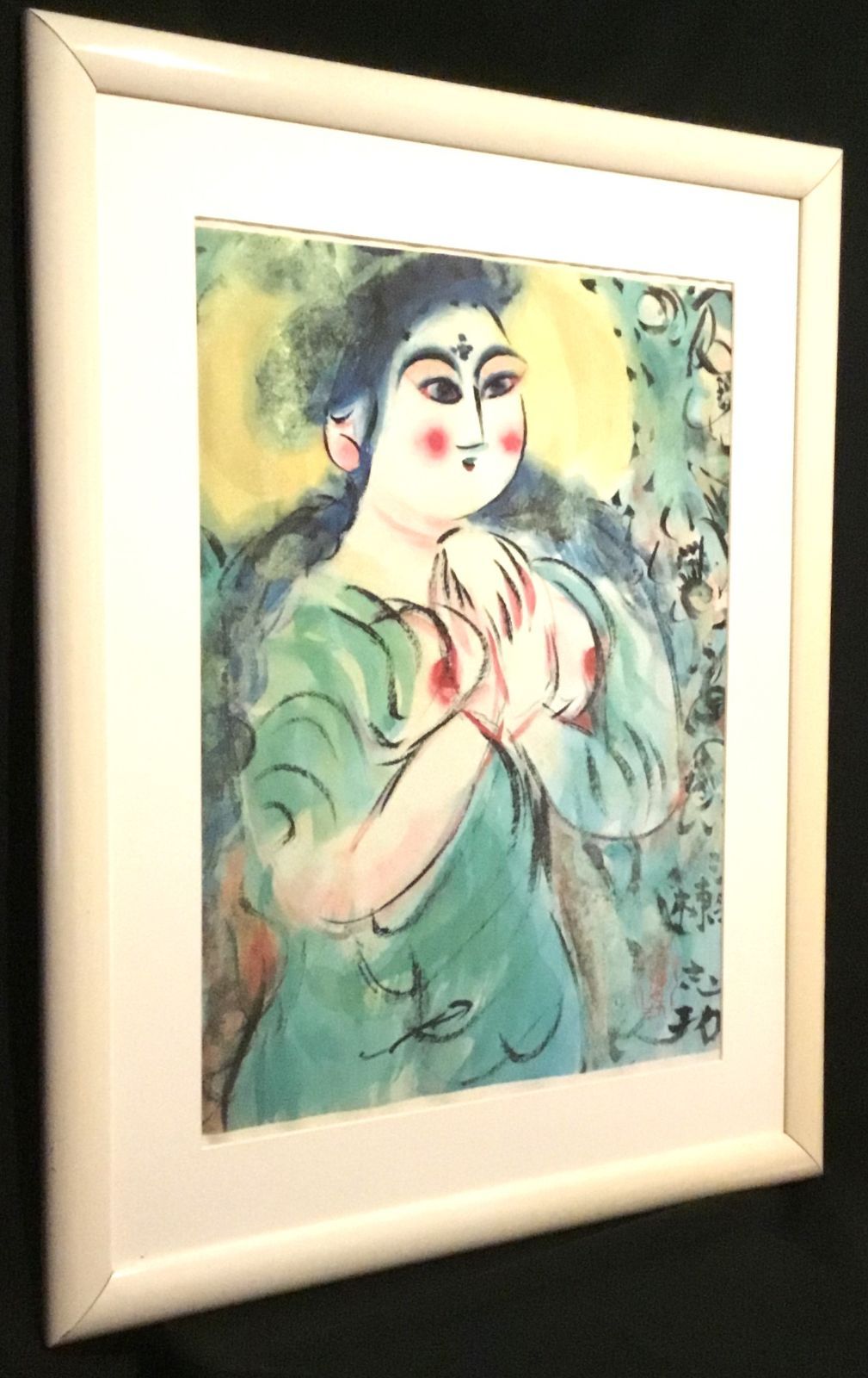 カシニョール「クリスティーヌ」リトグラフ 直筆サイン・エディション